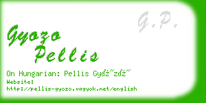 gyozo pellis business card